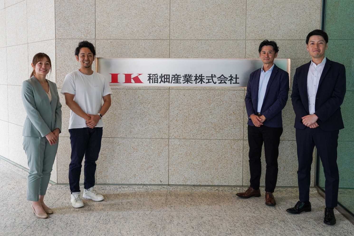 弊社：樋口・松澤/ 稲畑産業株式会社：高橋様・本多様、